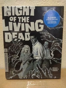 Night Of The Living Dead 2018 50th Anniversary Criterion 4K 2-Disc Blu Ray New - Picture 1 of 2