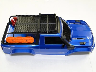 NEW TRAXXAS TRX-4 SPORT HIGH TRAIL Body Factory Painted BLUE Expedition Kit RZ3B - Image 1 of 4