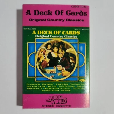 A DECK OF CARDS - 'Original Country Classics' Cassette Tape Album 1985 OZ PRESS - Image 1 of 4