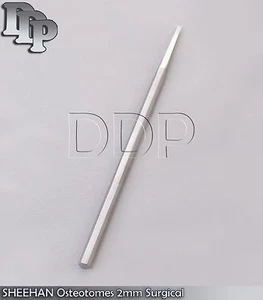 Shehan Osteotome 6,25" Sechskantgriff 2mm breit Chirurgische Dentalinstrumente - Bild 1 von 1