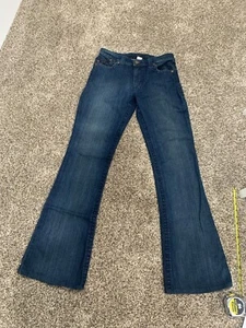 Pantalones de mezclilla de moda color puro de colección para mujer talla 27x33.  5 bolsillos. Dobladillo profesional. - Imagen 1 de 12