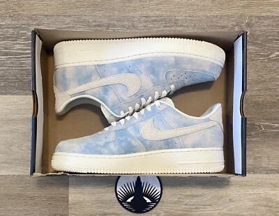 Nike Air Force 1 '07 SE 'Clouds' Blue Sail FD0883-400 para mujer 11, para hombre 9,5 Foto 1 de 4