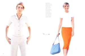 1998 Patrick Demarchelier Georgina Grenville 10-page MAGAZINE EDITORIAL Simple - Picture 1 of 5