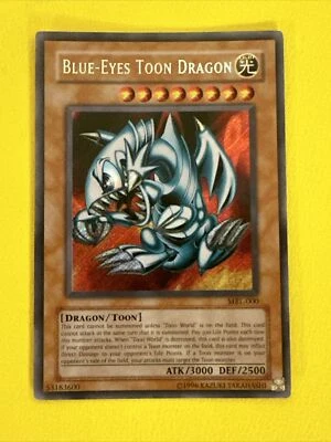 YuGiOh TCG Blue-Eyes Toon Dragon MRL-000 Unlimited Secret Rare VLP 🐶 - Image 1 of 2