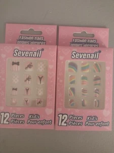 Sevenail 2 Caja 12 Piezas Niños Moda Uñas  - Imagen 1 de 4