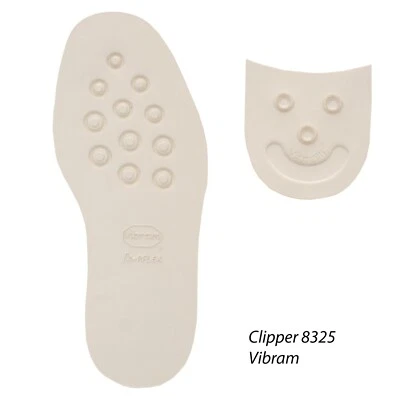 Suola in gomma Vibram Clipper morflex 8325 riparazione creazione calzature mm.8 - Image 1 of 4