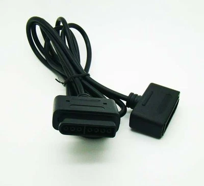 1.8m 6ft SNES Controller Extension Cable For Super Nintendo Consoles SNES - Image 1 of 2