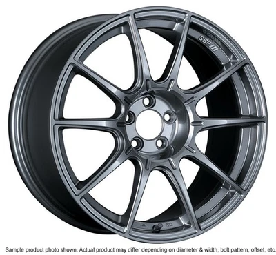 SSR GTX01 18x9.5 5x114.3 40mm Offset Dark Silver Wheel - Image 1 of 4