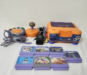 Vtech V Smile TV Learning System Console Bundle 7 Games 1 Controller - Picture 1 of 15