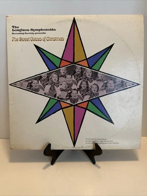 Longines-Symphonette The Sweet Voices of Christmas, Vinyl LP Play Tested VG+/VG+ Foto 1 de 2