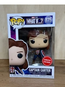 Funko Pop! #875 Captain Carter What If GameStop exclusivo Marvel envío gratuito - Imagen 1 de 1