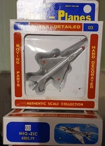 Mikoyan-Gurevich MIG-21C Vintage Bachmann Mini-Plane Fighter Jet 1:240 Scale - Picture 1 of 1