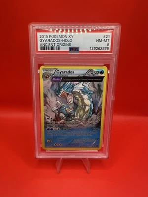 Gyarados 21/98 XY - Ancient Origins Holo 2015 PSA 8 - Image 1 of 2