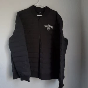 OGIO Jack Daniels Whiskey Men's XL Black Zip Puffer Jacket Coat  - Picture 1 of 15