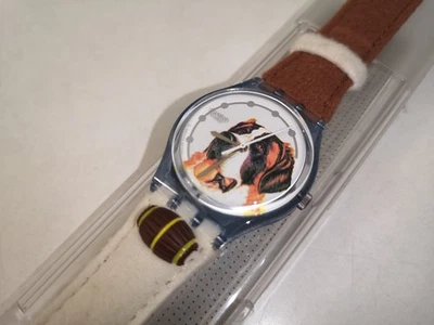 SWATCH GN152 Barry 1995 San Bernardo Atlanta 1996 COME NUOVO-MAI INDOSSATO-F24 - Immagine 1 di 4