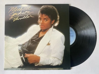 Michael Jackson - Thriller Vinyl LP Record Gatefold EPC85930 EPIC 1982 Ex / Vg+ - Image 1 of 4