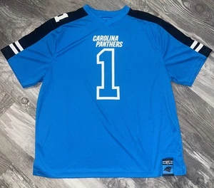 Majestic Herren Carolina Panthers Cam Newton #1 Trikot blau - Größe 2XL - Bild 1 von 11