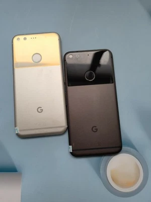 Working well Google Pixel 1st Gen  -32GB/128GB - white Black (Unlocked) 4G phone - Image 1 of 4