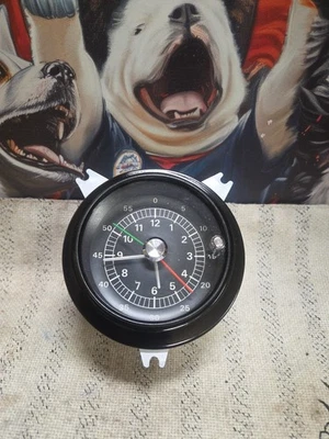 1967 1968 67 68 Mercury Cougar XR7 Serviced Working Console Clock   - Image 1 of 4