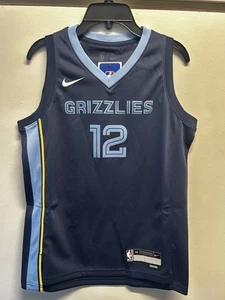 Kids Nike Ja Morant Grizzlies Jersey - Navy Blue (multiple sizes) NWT - Picture 1 of 4