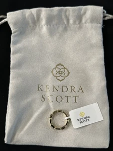 NWT Kendra Scott Chain Link Andi Band Ring in Gold NEW Size 4 Free Shipping - Picture 1 of 4