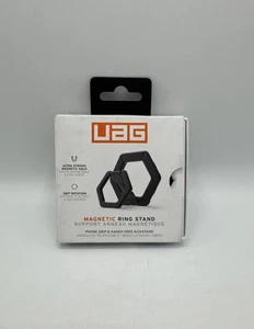 Support Bague Téléphone Magnétique UAG Compatible avec MagSafe 360 Rotation Noir - Photo 1 sur 6