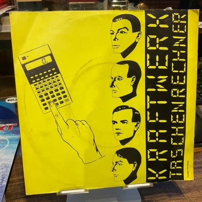 KRAFTWERK 7” TRSCHENRECHNER 1981 German Press Kling Klang ‎ 1C 006-46 365 EX/VG - Image 1 of 3