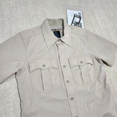 511 Tactical Shirt Men Small Short Flex Tac Merino Wool Performance Blend Zip Up - Image 1 of 4