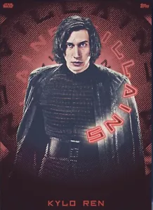 Star Wars Card Trader 2022 Villains S2 - Kylo Ren - Red SR [Digital] - Picture 1 of 1