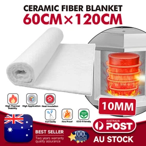 MODIGT 10MM Ceramic Fiber Blanket Temperature UP to 2500°F Fireproof Insulation - Picture 1 of 18