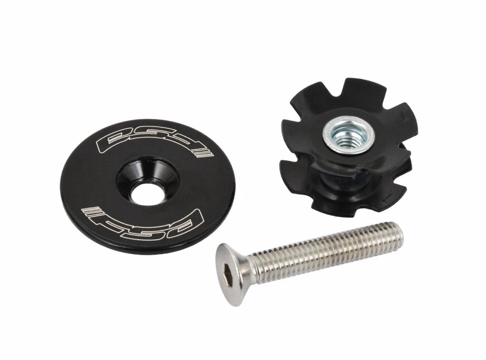 FSA Top Cap & Star Nut - 1-1/8" - Flat Top TH-874. #1-0 - Image 1 of 1