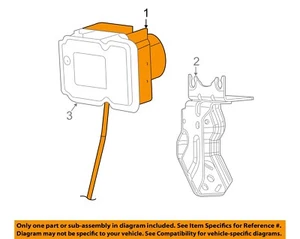 Conjunto de bomba y motor ABS usado se adapta a: Dodge Caravan 2010 montaje grado A - Imagen 1 de 9