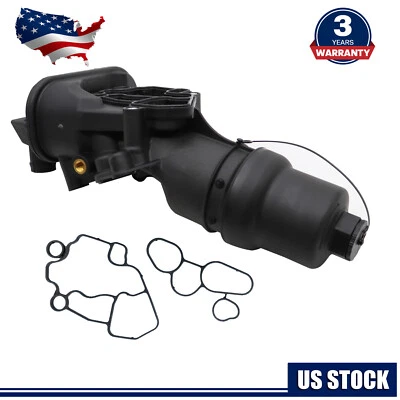 Carcasa de filtro de aceite para VW Volkswagen Jetta Passat Audi A4 Quattro GTI A3 Golf R Foto 1 de 4