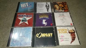 9CD LOT SOUNDTRACKS VARESE SARABANDE TITANIC KERN CAROUSEL COMPANY DAMAGED=CHEAP - Imagen 1 de 2