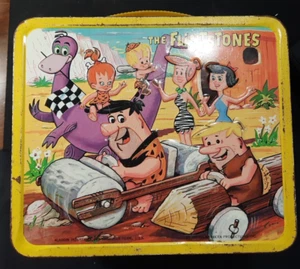 Vintage 1964 "The Flintstones" metal lunchbox made by Aladdin Industries - Picture 1 of 9