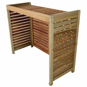 VIC NEW Sekit Timber Louvre Air conditioner Cover 1000 x 820 x 425mm - Picture 1 of 1