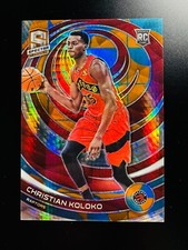 Christian Koloko 2022-23 Spectra Asia Tmall Hyper Blue and Orange 49/49 RC #168