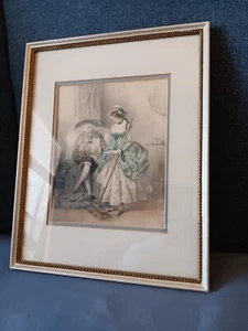 VINTAGE HENRI-CHARLES GUERARD-DURIEZ, ORIGINAL TROCKENPUNKTRADIERUNG, 1870 - Bild 1 von 8