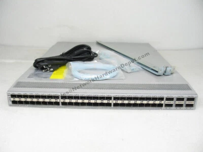 Cisco N9K-C93180YC-FX 48-Port 1/10G/25G SFP, 6x 100G Dual AC  *1-YEAR WARRANTY* - Image 1 of 2