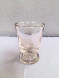 Antikes Glas schwer & dickwandig Antikgläser altes Sammelglas  - Bild 1 von 6