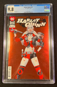 Harley Quinn #52 Julian Totino Tedesco Foil Variant CGC 9.8