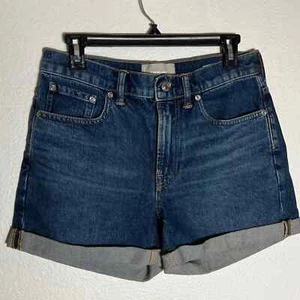 Everlane Damen Relaxed Jeans blau Shorts gerollt Sommer Gr. 27 - Bild 1 von 4