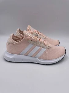 Adidas Swift Run X Pink Mesh Running Sneakers Womens FY2136 Athletic New - Picture 1 of 8
