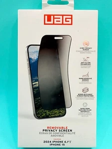 URBAN ARMOR GEAR UAG Pantalla de Privacidad Tinte Extraíble para iPhone 16/ iPhone 15 NUEVO - Imagen 1 de 2