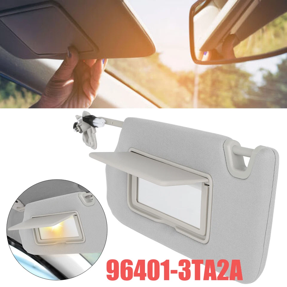 Parasol gris con lámpara lado del conductor izquierdo 96401-3TA2A para Nissan Altima 2013-2018 Foto 1 de 4