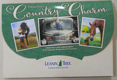 20 Leanin Tree Greeting Cards, COUNTRY CHARM, Horses, Cowboy Kids, Country - Image 1 of 4
