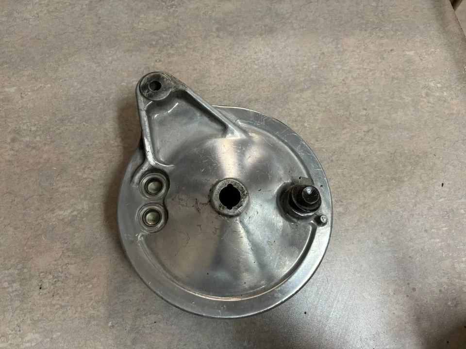 85 Honda CB650 Nighthawk frenos de tambor traseros 1985 y cubierta zapatos CB 650 SC A3 Foto 1 de 2