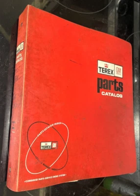 Genuine TEREX GM 50 Lot Tractor 95 SH 979 SCRAPER PARTS MANUAL BOOK - Image 1 of 3