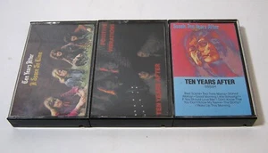 Vintage Lot of 3 Ten Years After Cassette Tapes Classic Rock - Picture 1 of 3