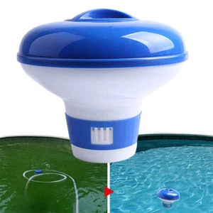 Floating Chlorine Dispenser Swimming Pool Spa Tablet Chemical Floater Hot Tub - Picture 1 of 13